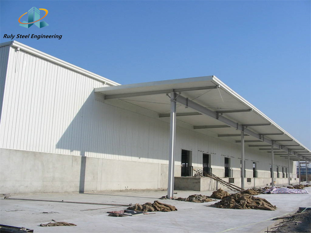 Prefab Pre-Engineered H Section Steel Multi-Span Large Indoor Space Wind/Seismic Resist Steel Structure Logistics Warehouse Building