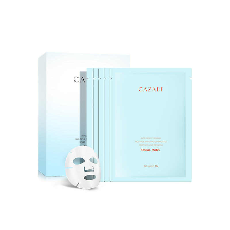 Private Label Brightening & Soothing Enhances Skin Tone Repairs Sensitive Skin Facial Sheet Mask Skin Care