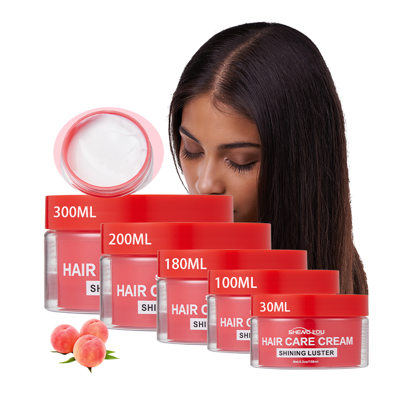 Factory Custom Sulfate Free Peppermint Scalp Itching Relief Hair Moisture Cream for All Hair Type