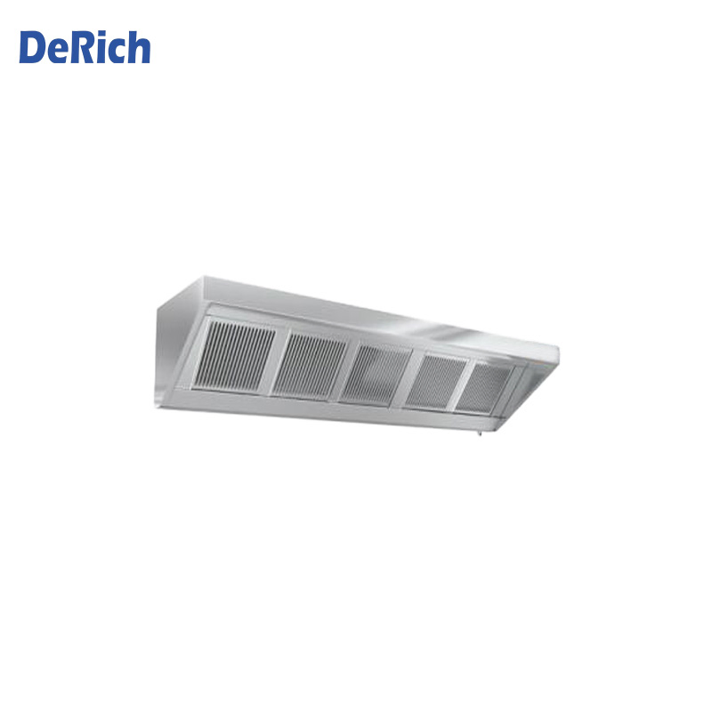 Derich Range Hood Intelligent Control Charcoal Filter 4-Speed Exhaust Fan Range Hood Stainless Steel Kitchen Range Hood