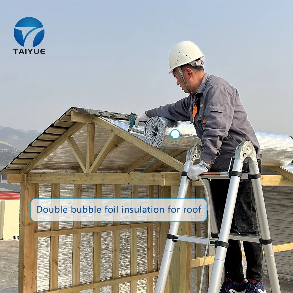 Fire-Proof Laminated Aluminum Foil Bubble Insulation Sheet Heat Insulation Product