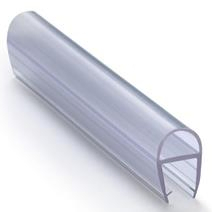 Shower Enclosure PVC Door Seals for 6-12mm Glass Bathroom Water Proof