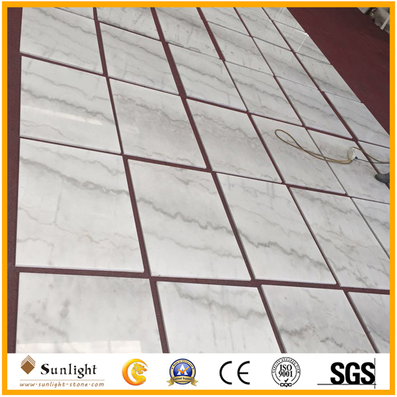 Полированный белый мрамор Гуанси из Китая