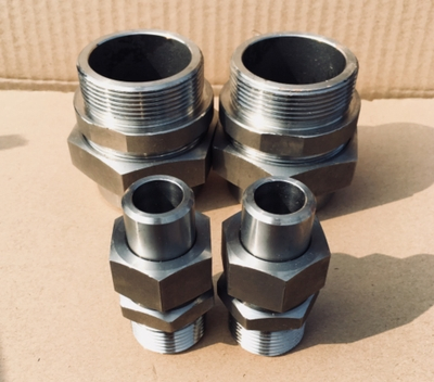 Stainless Steel Union for Water Treatment - 1" NPT, 316L Grade