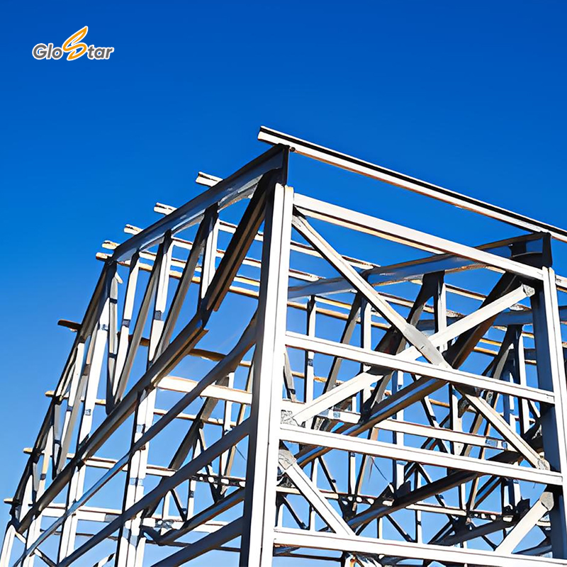 Prefabricated Steel Structure Workshop with 24m Single Span and Heavy Duty Capacity