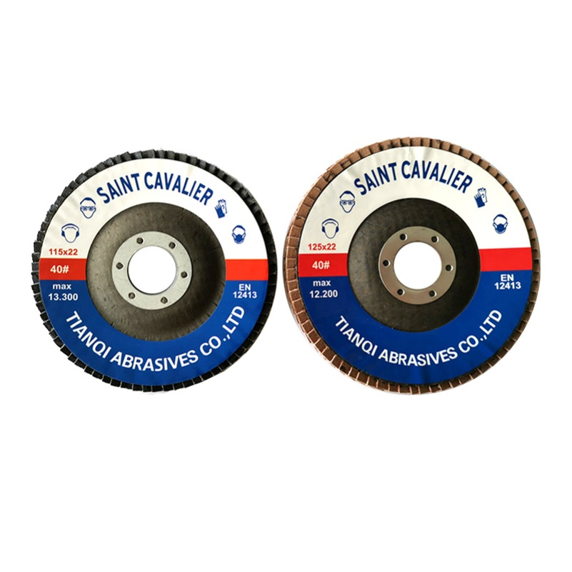 Factory Direct Sale 125X22 40# Flap Disc for Angle Grinder Matching Tool