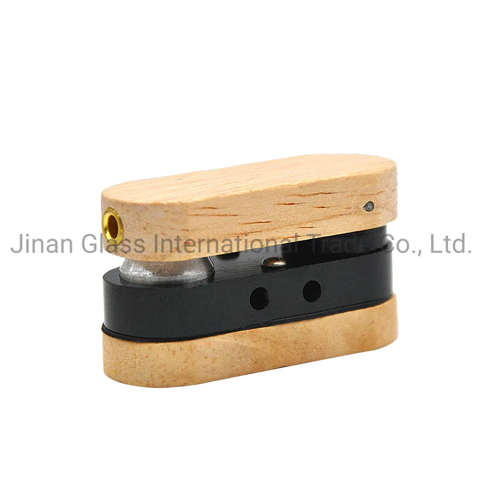 Folding Rotating Smoke Fashion Pipe Mini Wood Detachable Aluminum Alloy Handheld Smoking Pipes Polychromatic Smoking Accessories