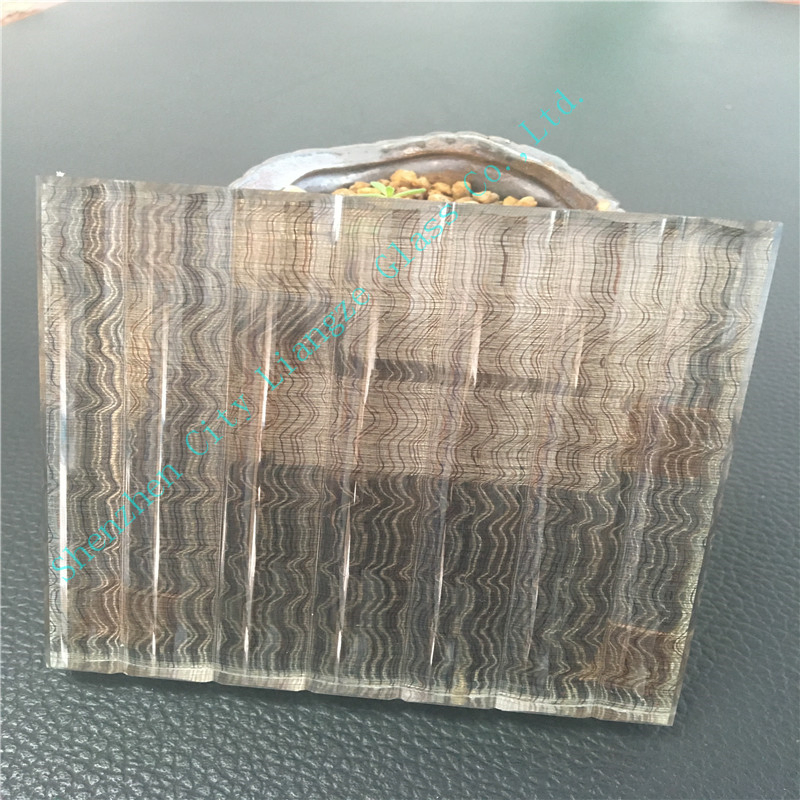 Art Glass/Clear Frosted Glass/Decorative Glass with Electric Carving
