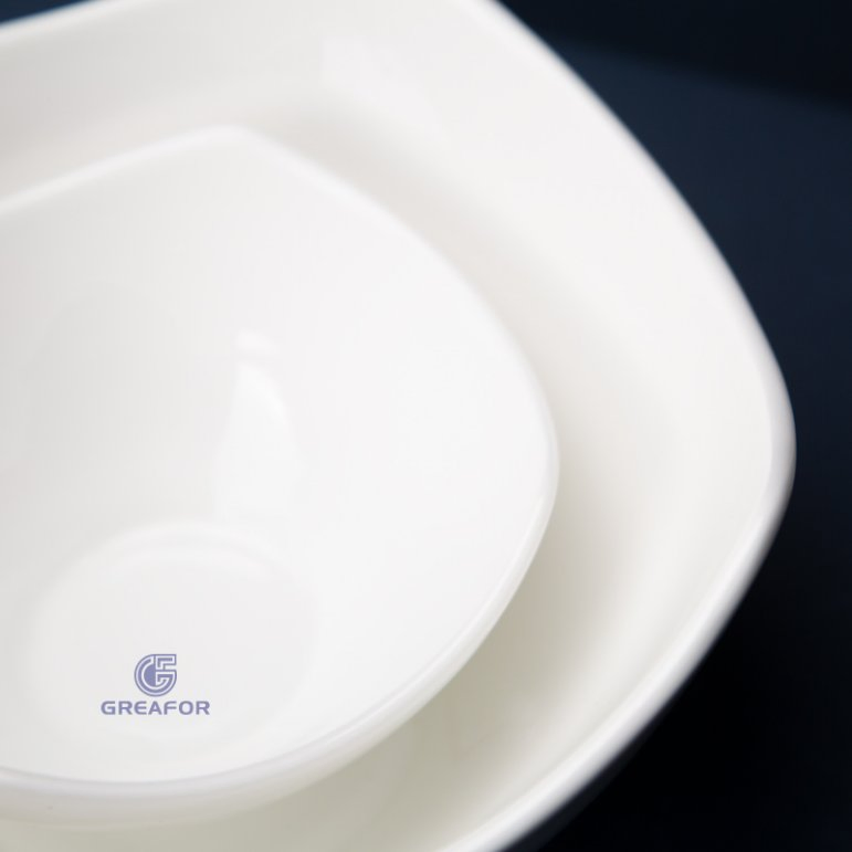 Wholesale Price Tableware Irregular Modern Art Ceramics Bowl for Sale