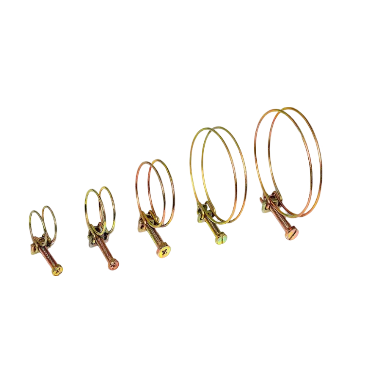 Durable Rustproof Double Wire Hose Fastener for Secure Connections