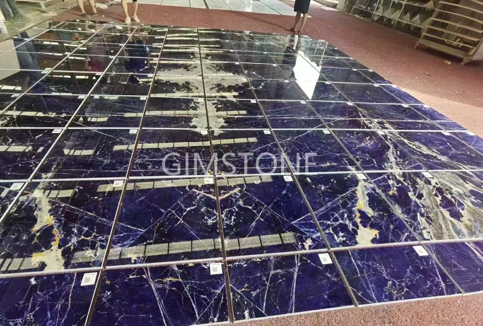 Luxury Semi-Precious Stone Lapis Lazuli Quartzite for Wall Panel, Floor Tile, Countertop, Vanity Top, Fireplace, Composite Panel, Tread, Riser, Medallion, Sill