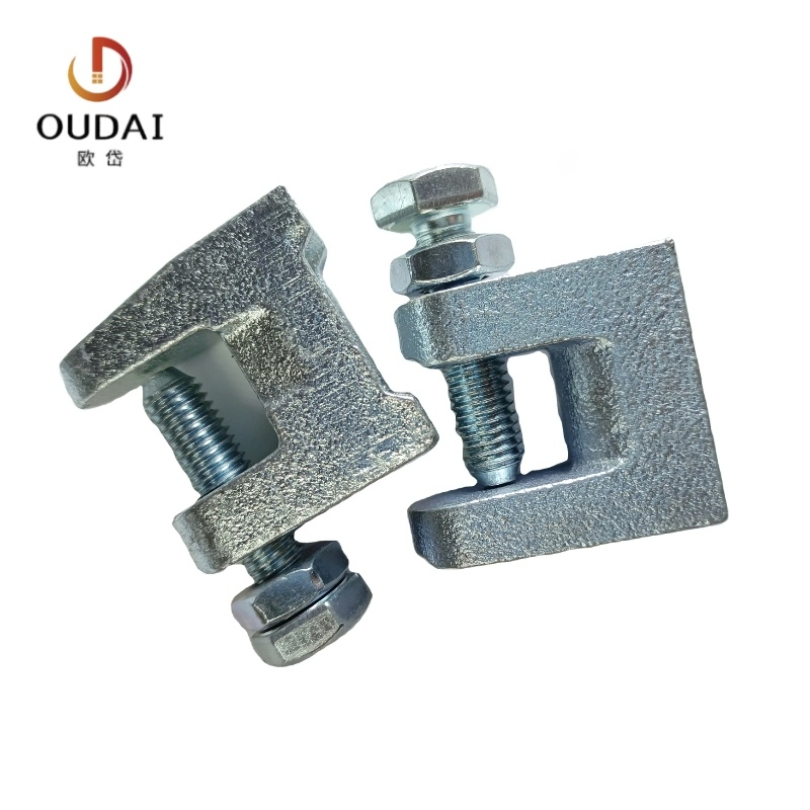 Oudai Rigid Adjustable Forging Casting Top Beam Connection Fixed Beam Clamp
