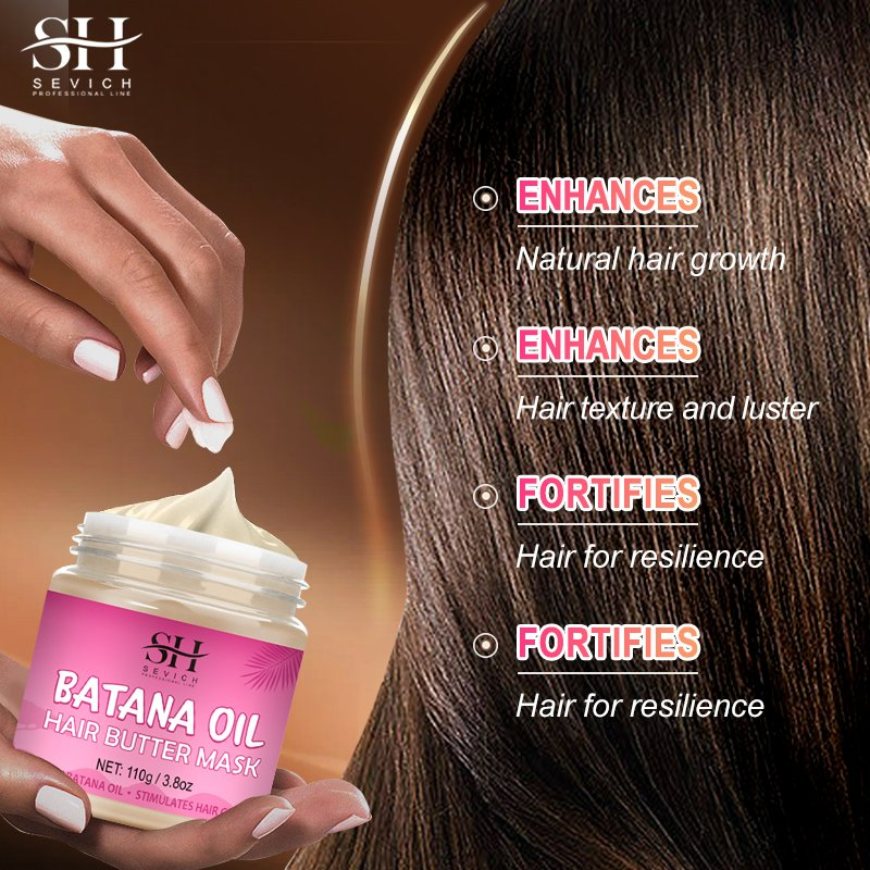Natural Scalp Scrub Treatments Raw Hair Batana Butter Mask for Hair
