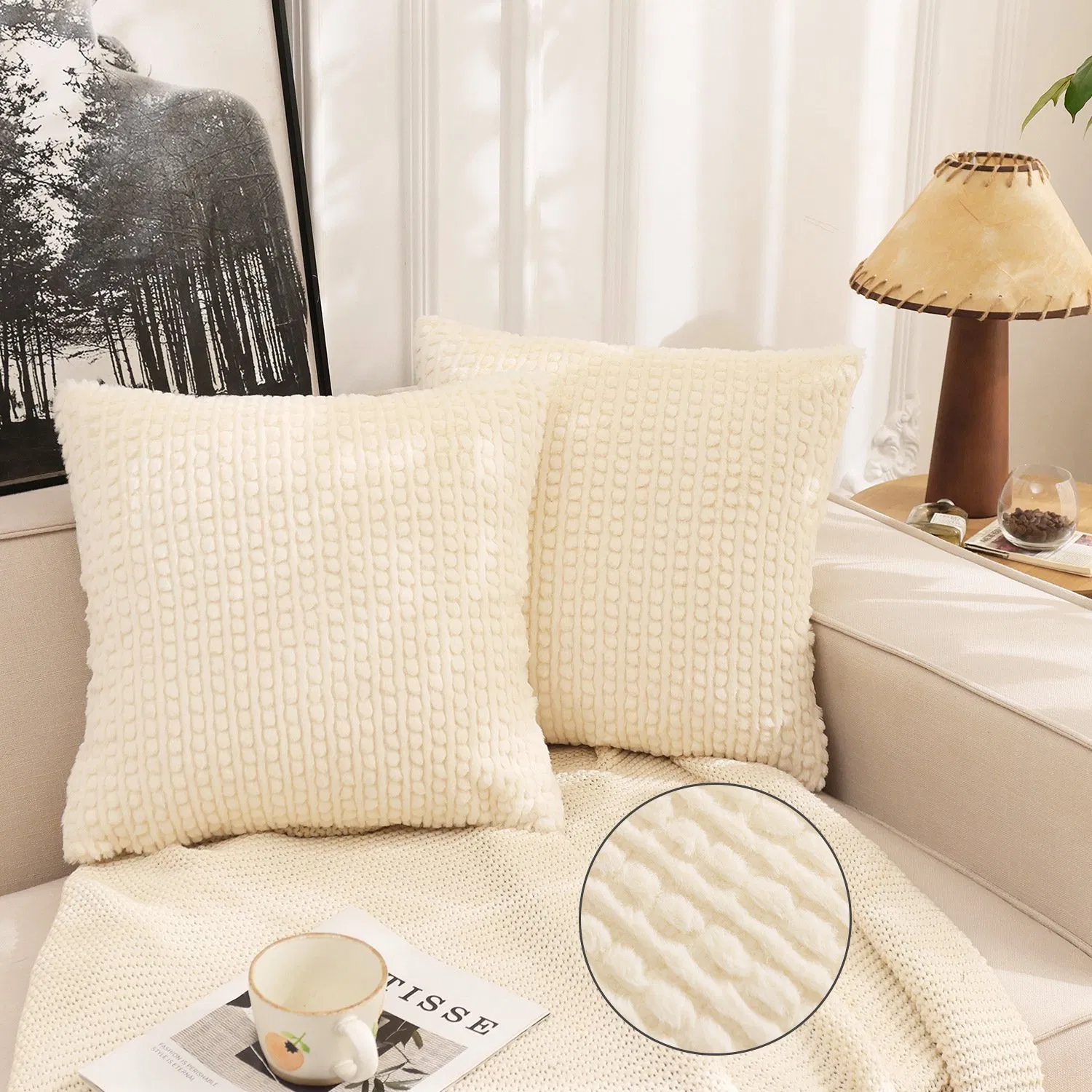 Wholesale New Style Velvet Pillow Cover Solid Color Throw Pillow Case Cover Soft Cushion Cover for Home Decoration
