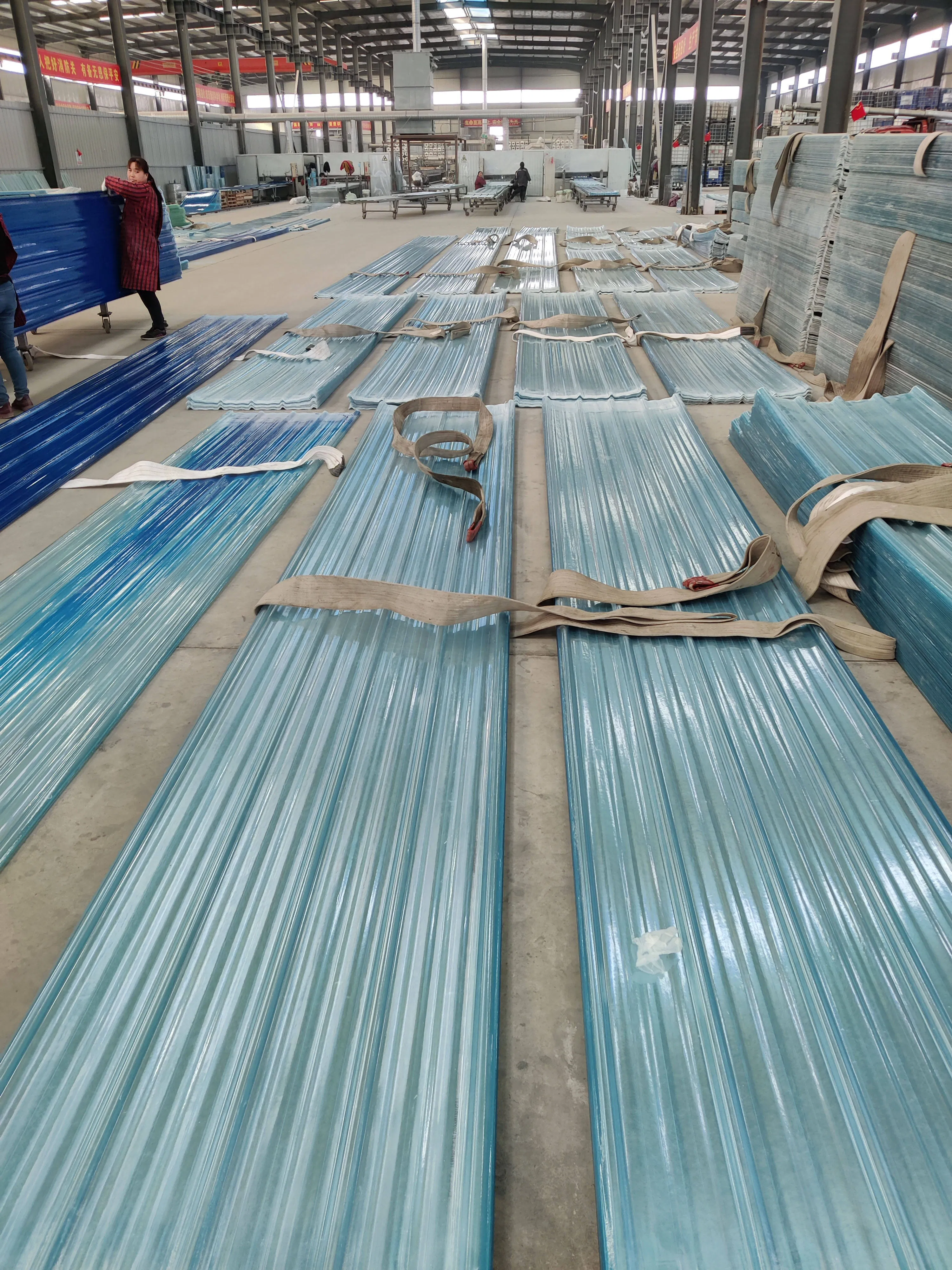 Lightweight Corrugated Glass Fiber Sheets for Versatile Roofing Solutions