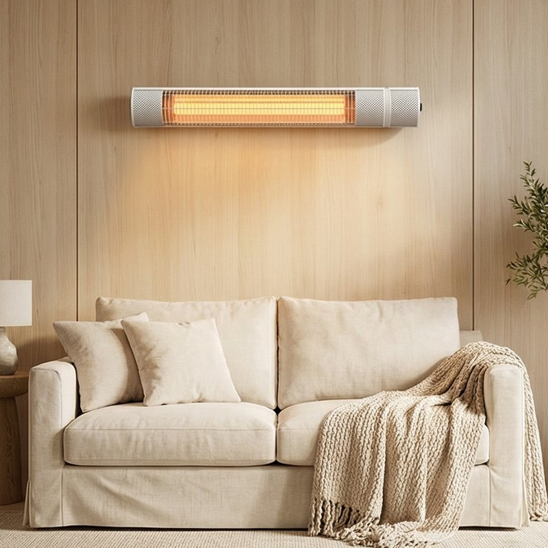 2000W Carbon Fiber Radiant Electric Wall Heater