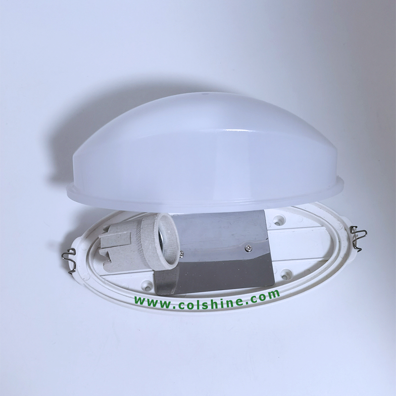 E27 Lampholder IP44 Plastic Sauna Steam Wall Light