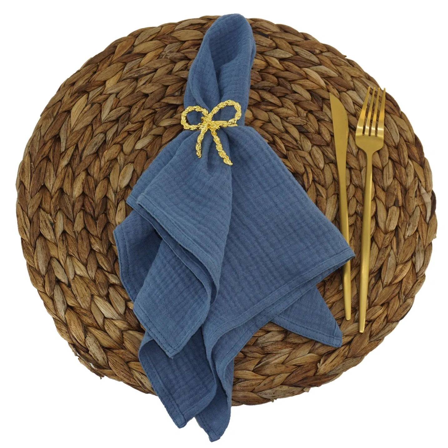 Cadet Cotton Waffle Napkins for Dining Room Soft Napkin