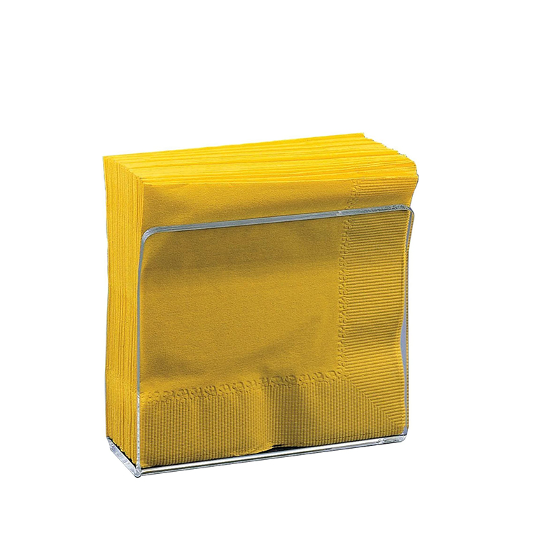 Plastic Squared Towel Holder Clear Acrylic Napkin Holder for Napkins