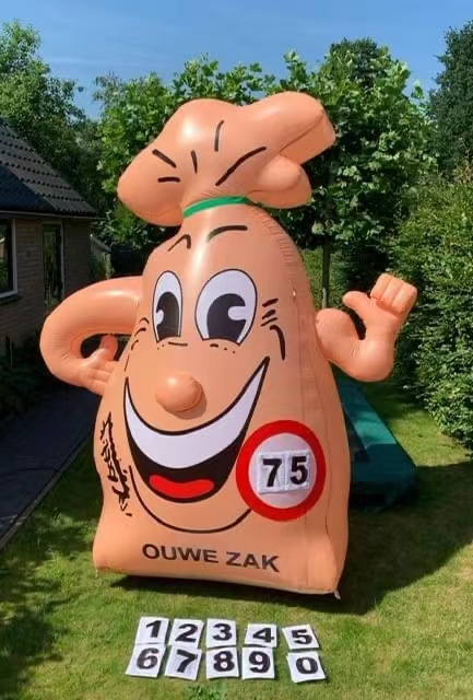 China Factory Sale Opblaasbaar balloon Customized Inflatable Holland Ouwe Zak