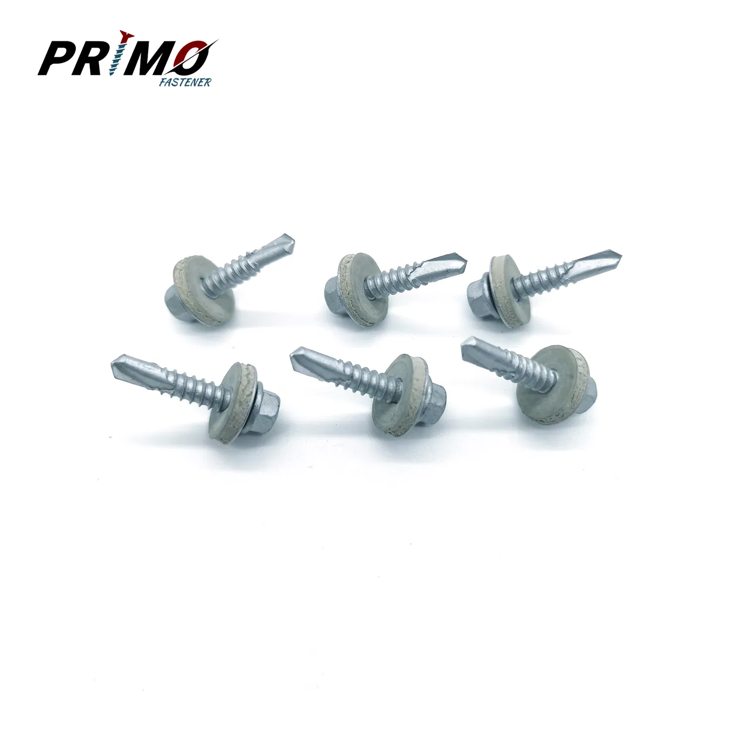 SS304 316 Scm435 Bi-Metal Stainless Screws Hex Head Bimetal Self Drilling Screw