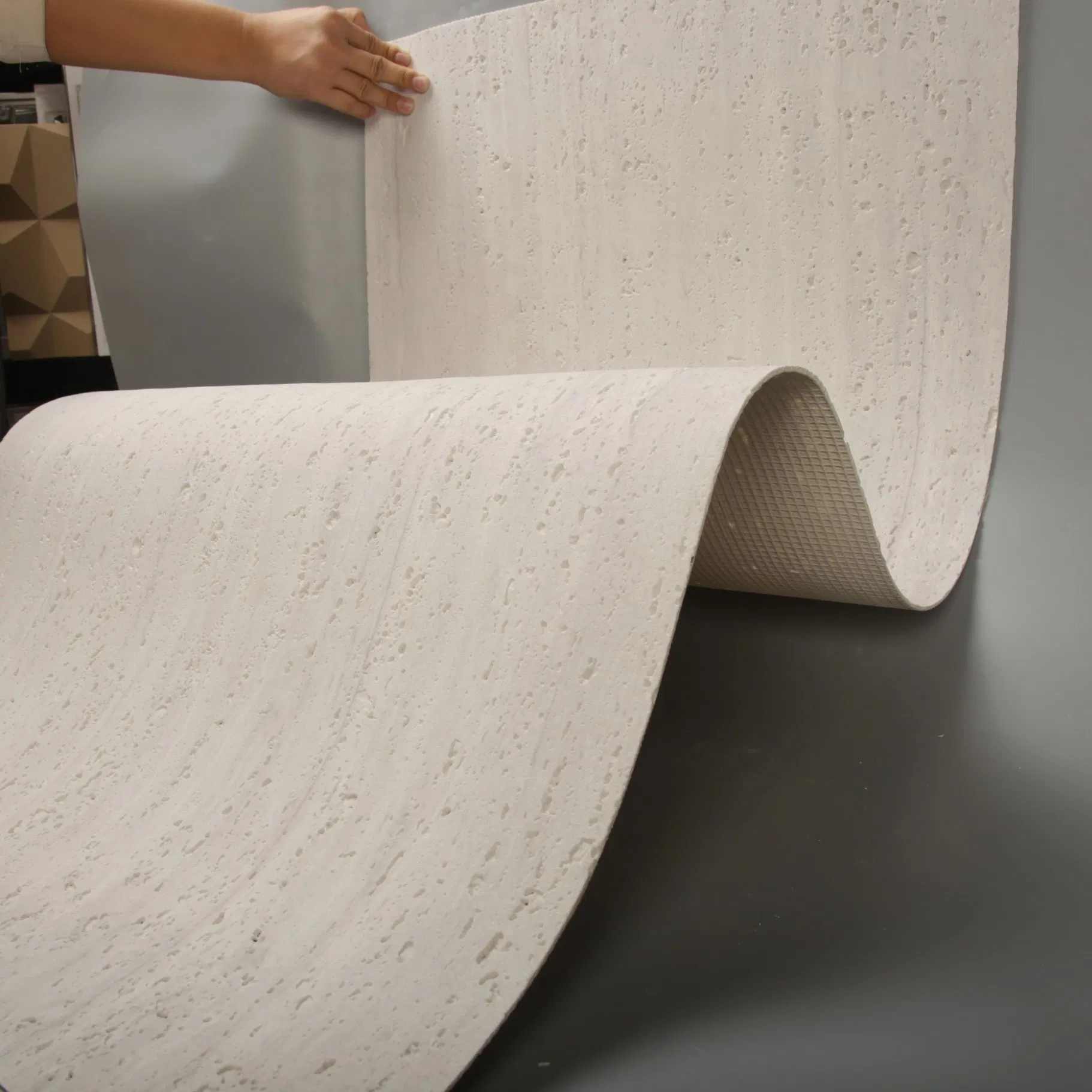 Interior & Exterior Flexible Stone Wall Panel, UV-Resistant, Easy to Clean
