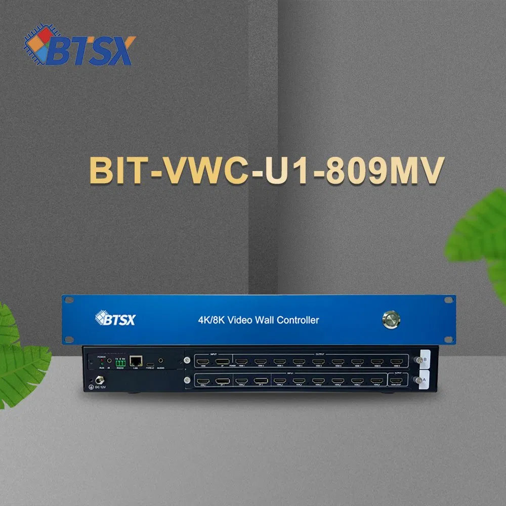Матричный коммутатор Bitvisus 9x8 HDMI 4K с ИК-пультом
