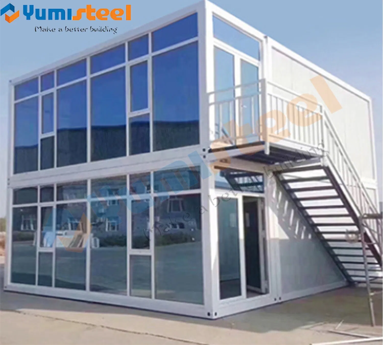 Modern Style Luxury Customized Light Steel Structure Villas/Prefabricated House