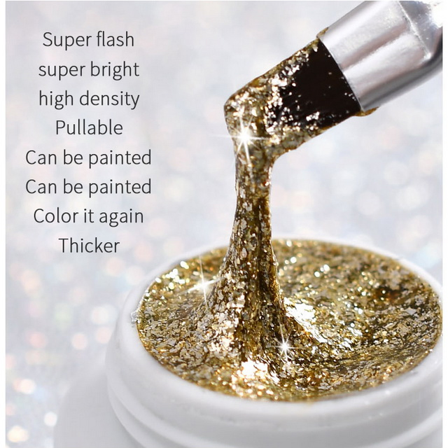 Easily Apply Gel Polish 1kg Nail Polish Color UV Gel