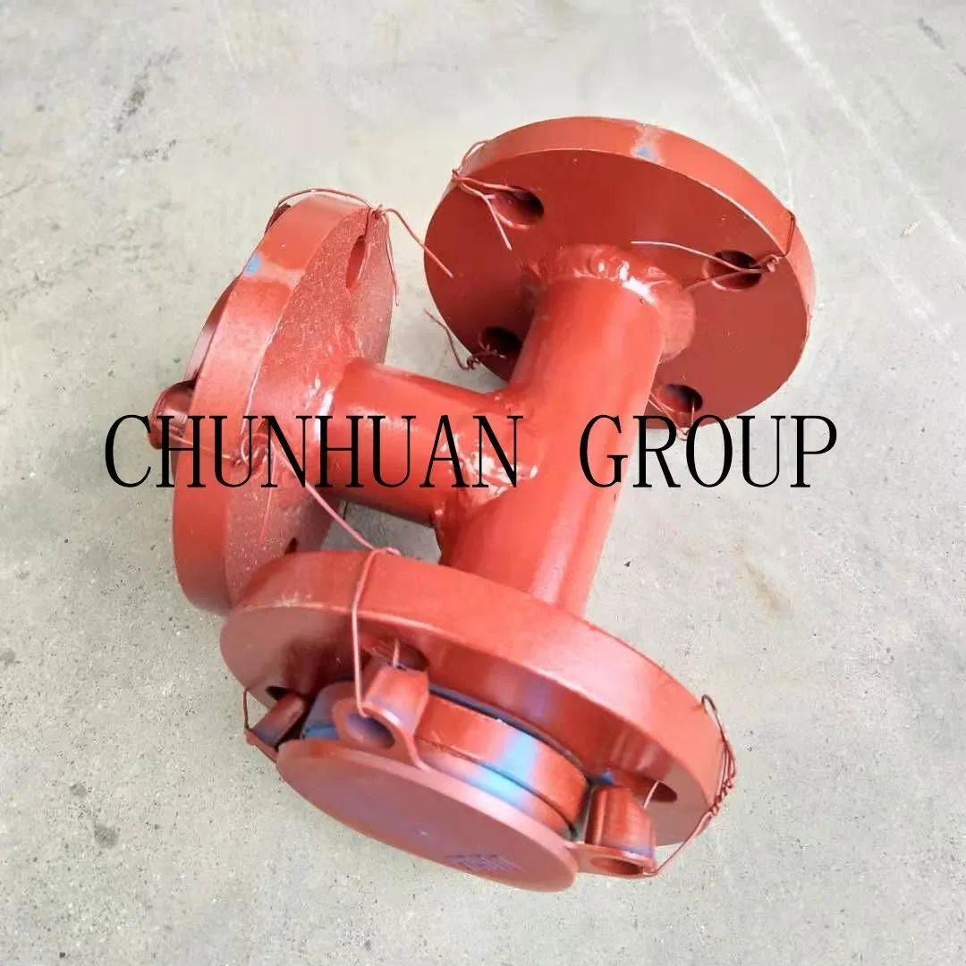 PTFE/PFA Lined Pipe and Fitting Equal Tee for Chemical Industry