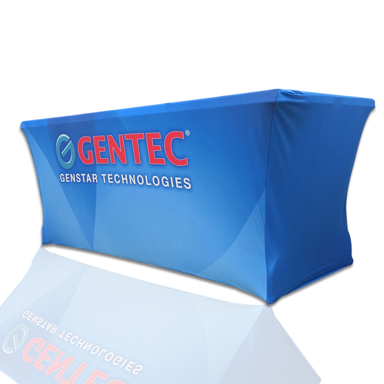 Customized Trade Show Table Cloth Factory Tablecloth Custom Design