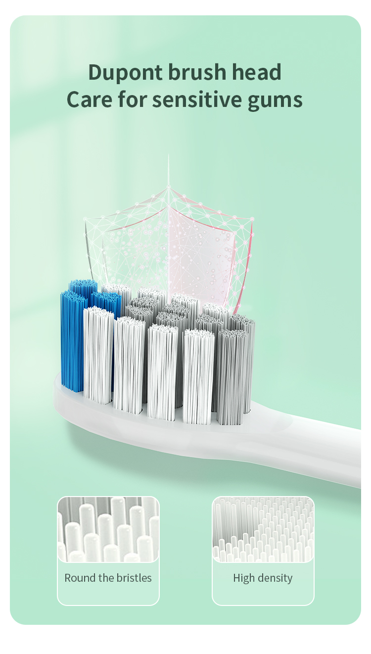 Adult Travel Toothbrush Electric with 12 Cleaning Modes Electric Toothbrush