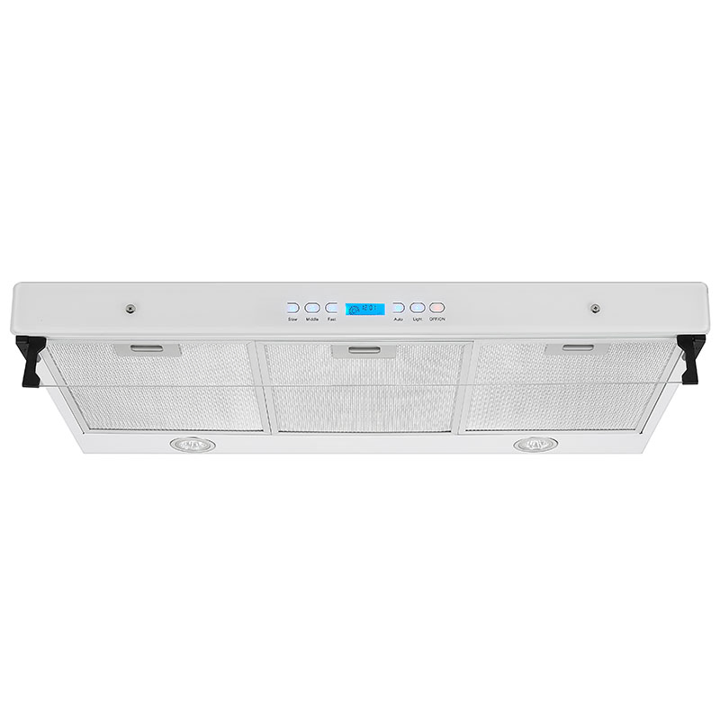 Accessibly Professional Stainless Steel Apparatus Employing Heat-Efficient Construction Operates as a Hygienically Sealed Kitchen Slim Range Hood