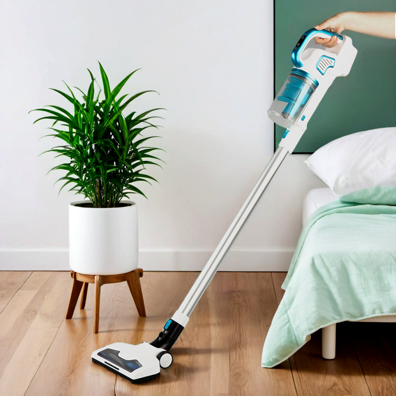 Cordless Wet & Dry Stick & Handheld High Power Multi Cyclone Vacuum Cleaner