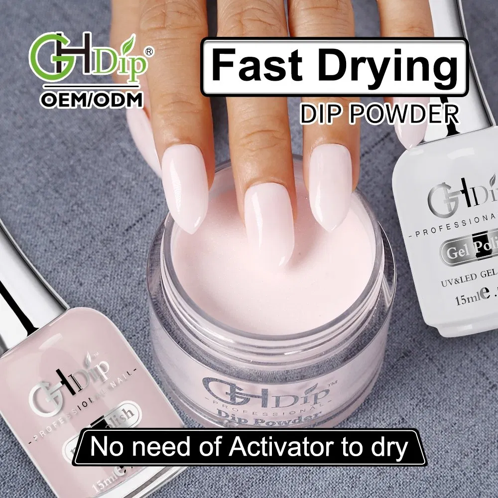 Perfect Color Match 3 in 1 Set Fast Drying Dipping Powder Match Gel and Lacquer