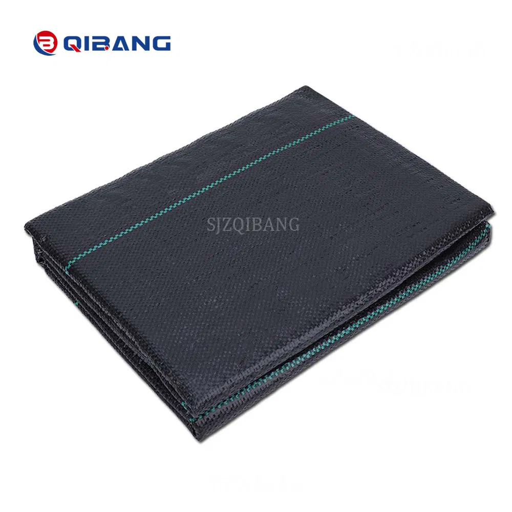 Wholesale Vegetable Greenhouse Farm Garden PP UV Stabilized Geotextile Grass Control Woven Weed Block Fabric