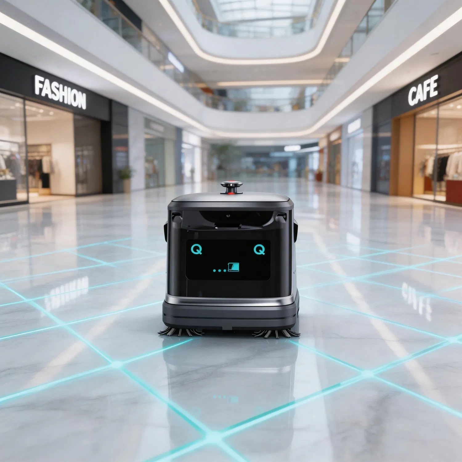 Smart Ai Cleaning Robot for Efficient Commercial Spaces