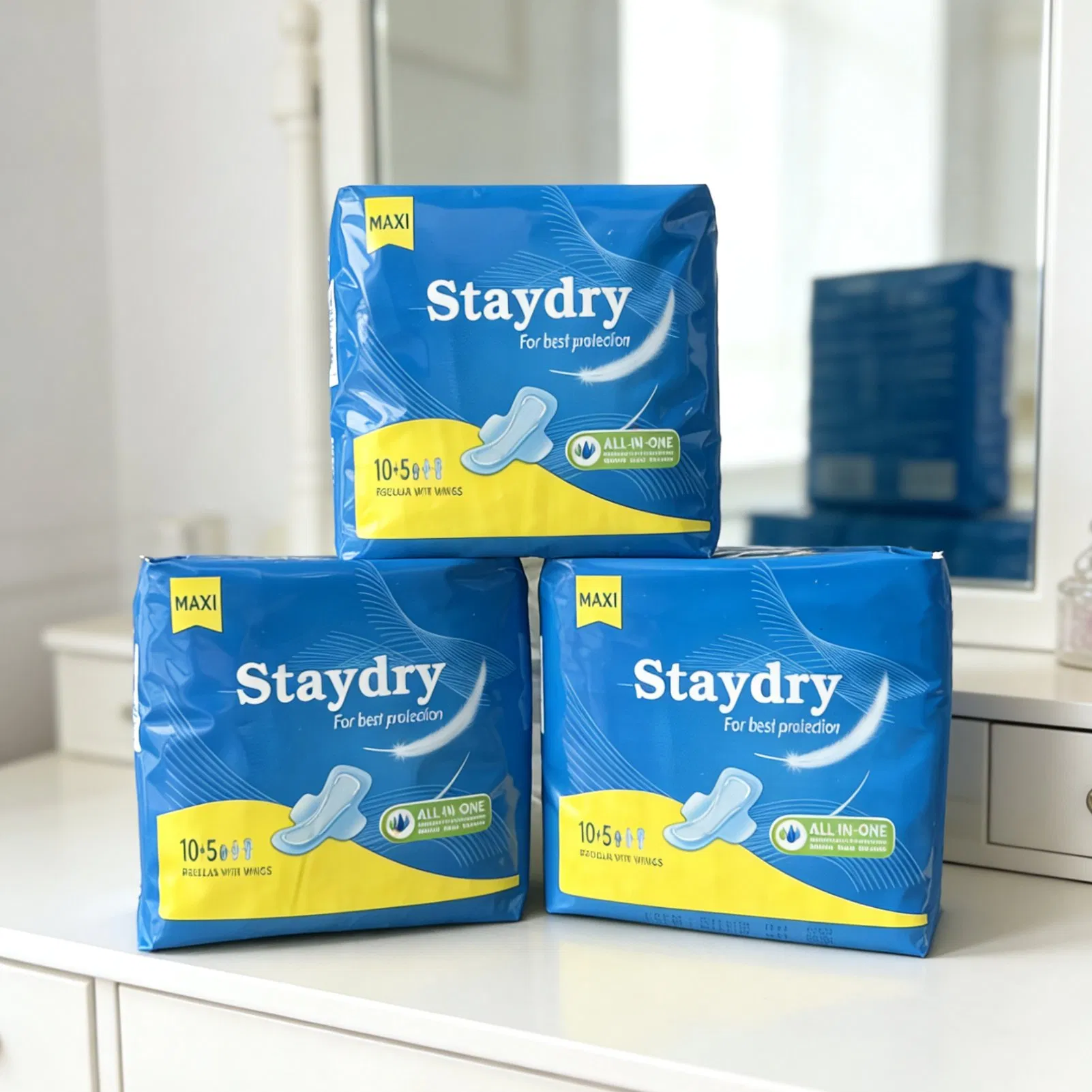 Custom Ultra Thin Premium Sanitary Pad Napkin Sumitomo Advanced Absorbency Sanitary Napkin