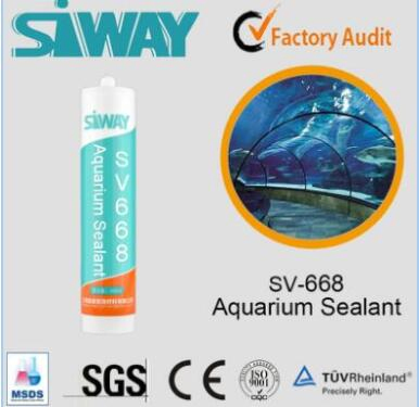 Single-Component Acid Aquarium Silicon Sealant for Glass Sealing