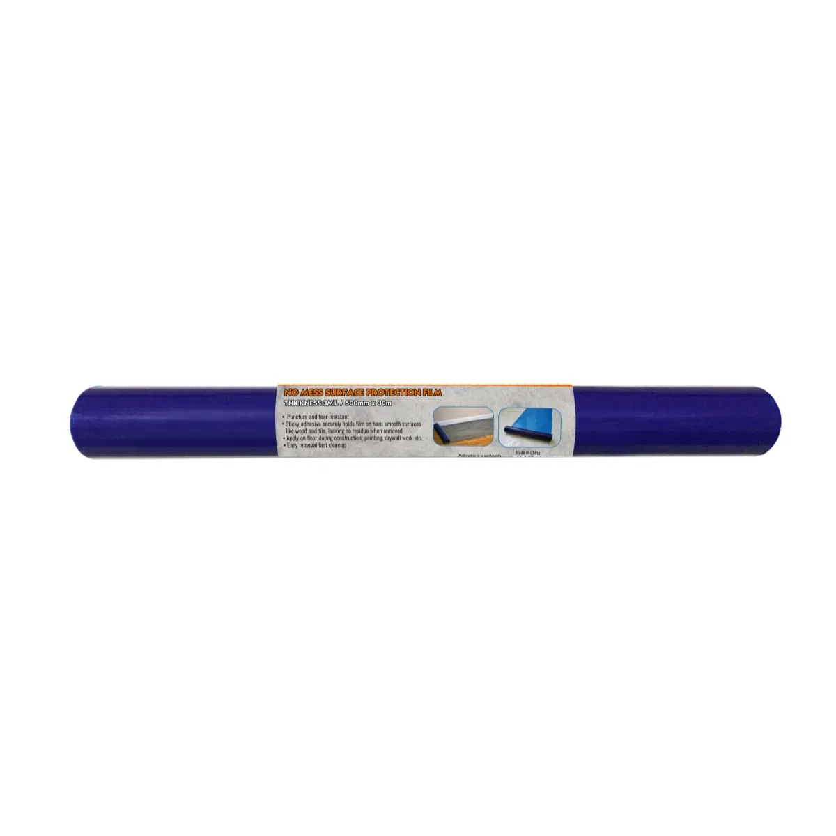 Rollingdog-PRO 81458 No Mess Surface Protection Carpet Film 500mm*30m