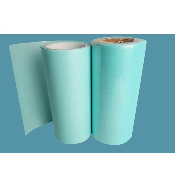 Manufacture Blue Moisture Proof Glassine Paper in Roll