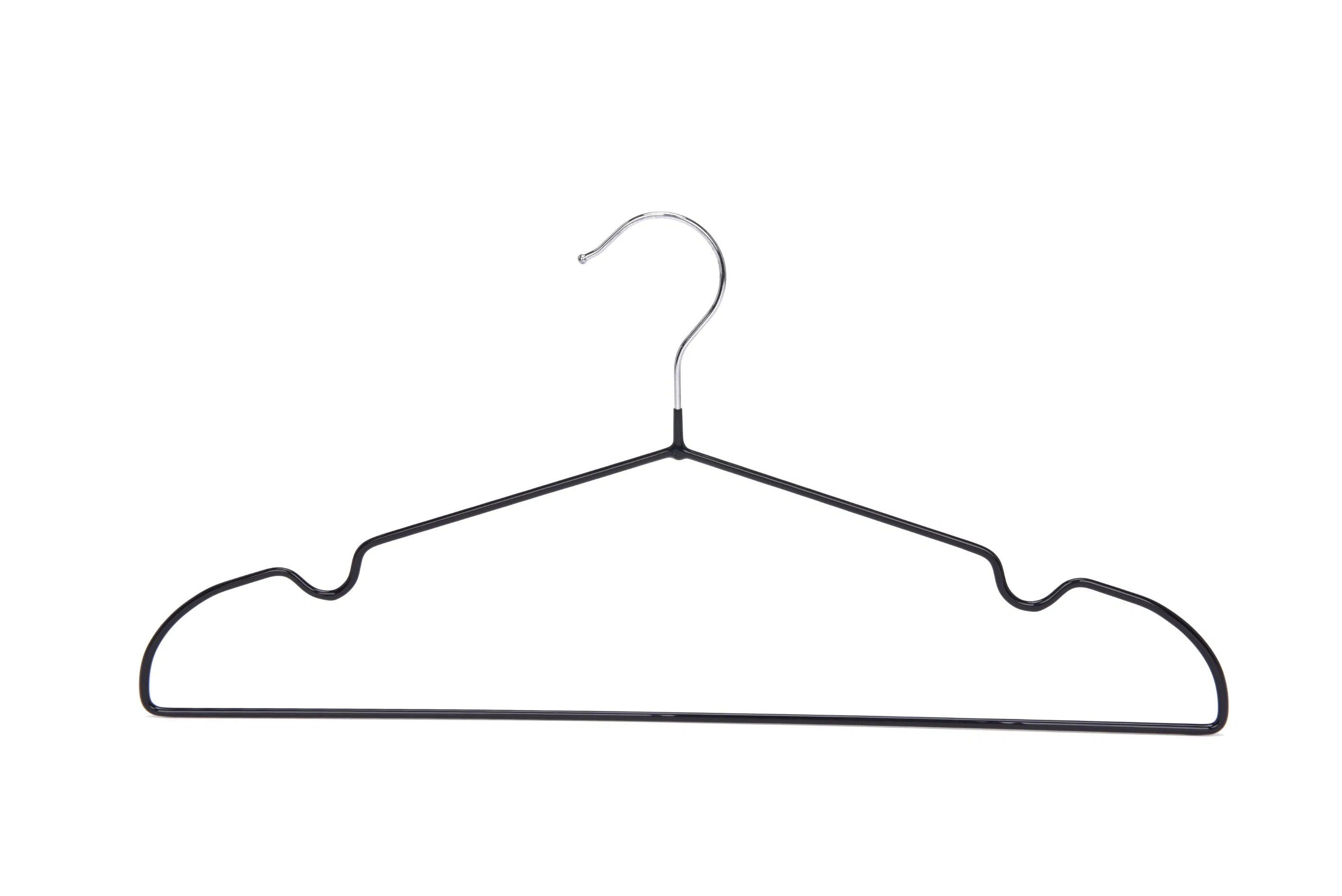 Wholesale Colorful Non-Slip PVC Coated Wire Metal Hanger