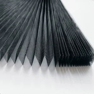 Polyester Retractable Pleated Mosquito Window Screen Insect Screen for Door