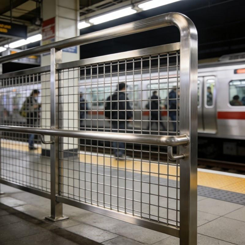 Weather Resistant Stainless Steel Railing Fence for Outdoor Installation