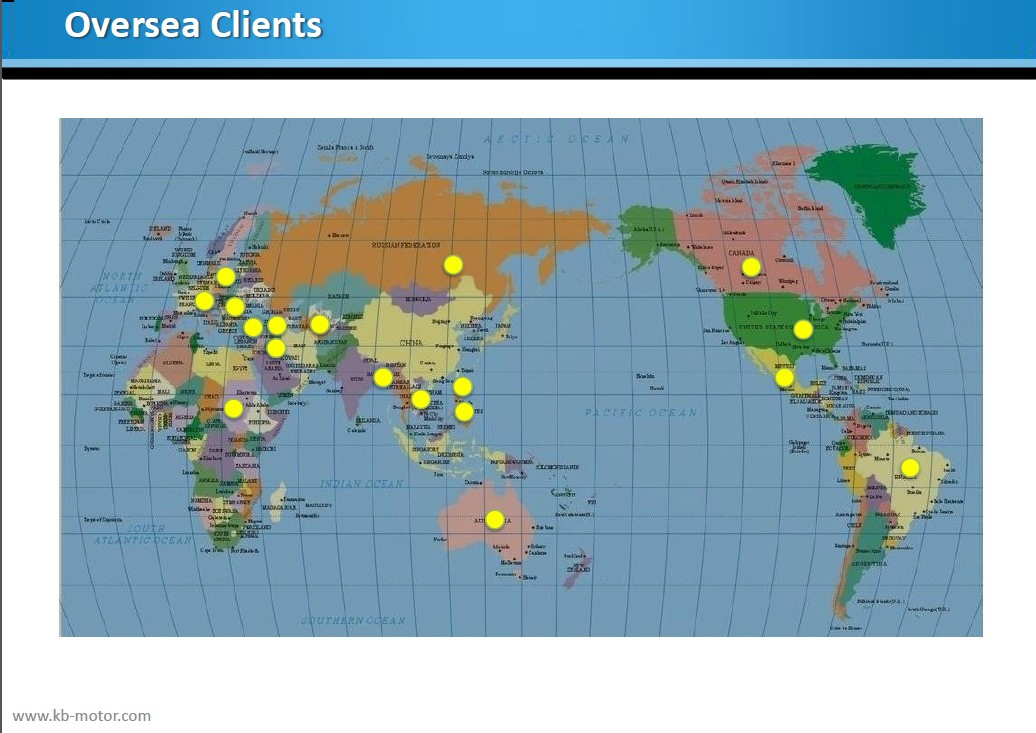 3.3 Inch Fan Motors with CE