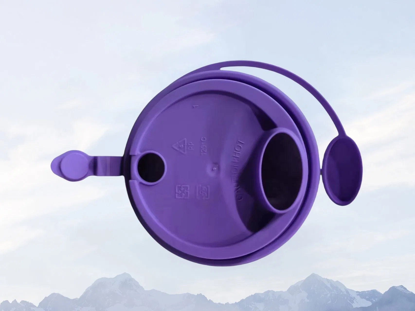 Transparent Custom PP Cup Lid Flat /Dome Cup Cover for Disposable Cups