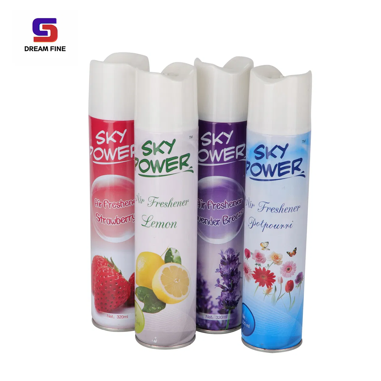Fresh Air Aerosol Hotel Car Deodorant Spray 320ml