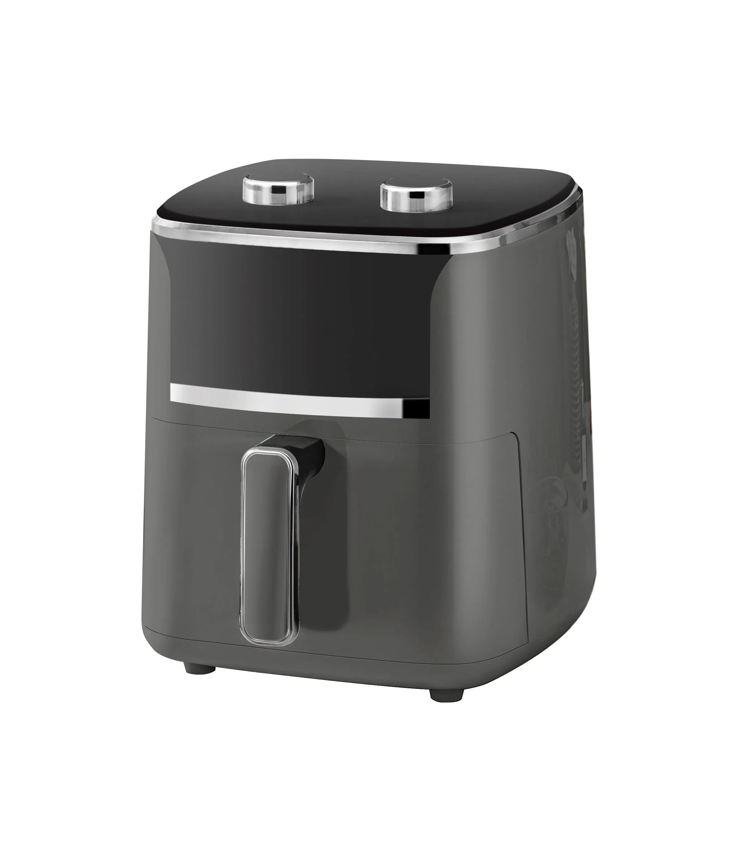 Premium Smart Air Fryer with Touch Screen and Visible Machinery