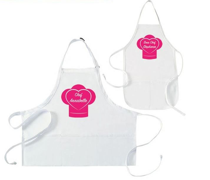 Custom Cotton Kitchen Cooking Kitchen Apron with Pocket (B-NF30F19004)