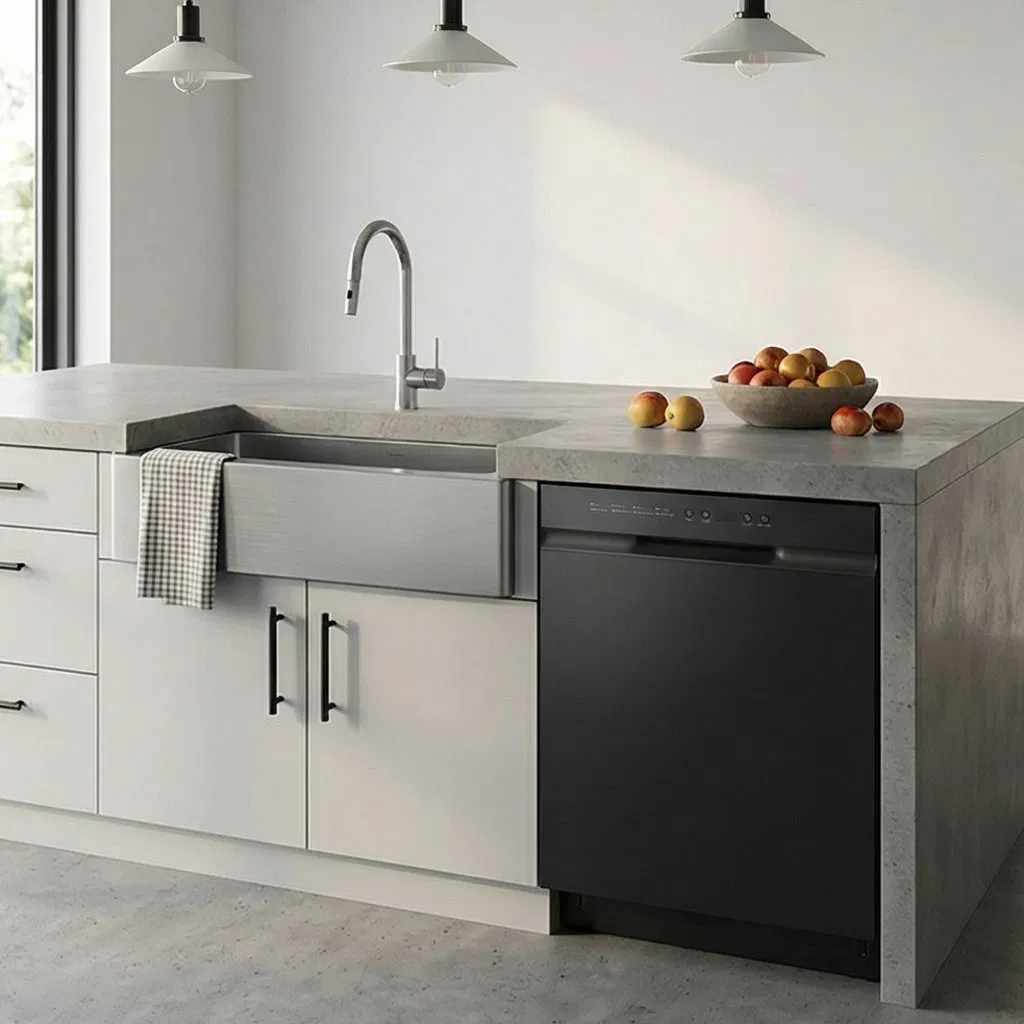 Eco-Friendly Efficient Cleaning Dishwasher with Smart Features